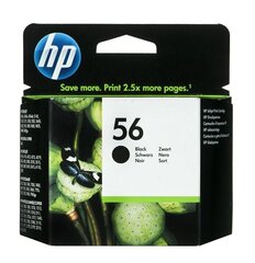 HP 56 ink black 19ml DJ5550 hinta ja tiedot | Mustekasetit | hobbyhall.fi