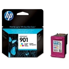 HP 901 ink color 9ml((ML) hinta ja tiedot | Mustekasetit | hobbyhall.fi