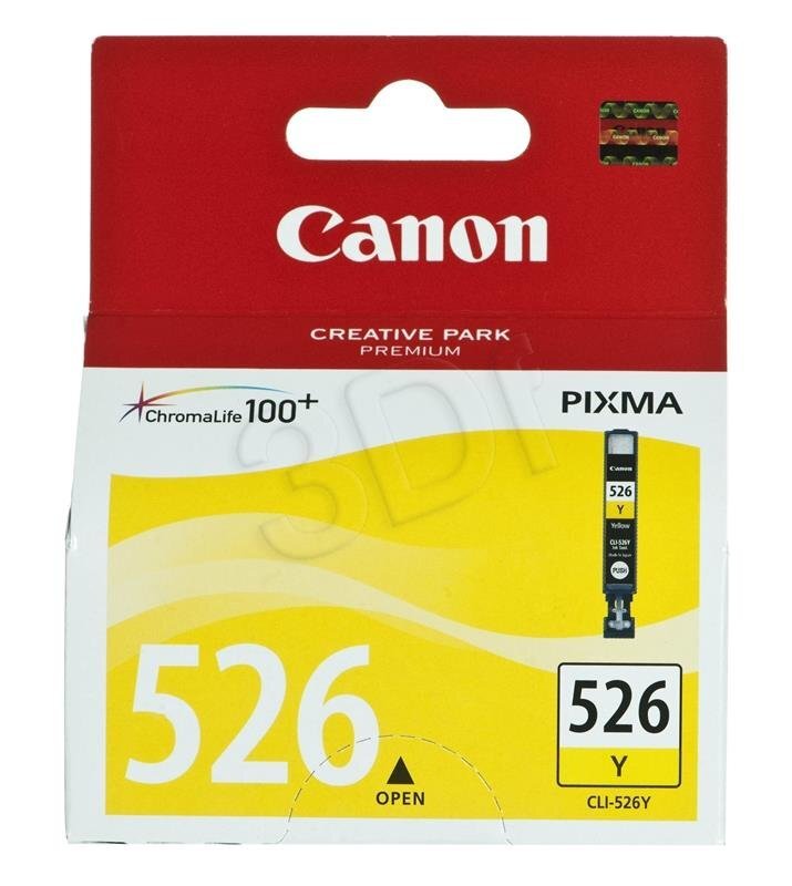 Canon CLI-526Y Ink Cartridge, Yellow hinta ja tiedot | Mustekasetit | hobbyhall.fi