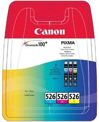 CANON CLI-526 C/M/Y Multipack Color hinta ja tiedot | Mustekasetit | hobbyhall.fi