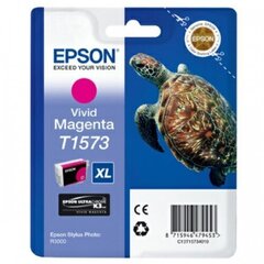 Epson (C13T15734010), kirkkaan violetti värikasetti mustesuihkutulostimille hinta ja tiedot | Mustekasetit | hobbyhall.fi