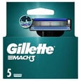 Parranajon terät Gillette Mach 3, 5 Turbo, 5 kpl.