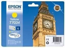 Epson T7034 Ink cartrige, Yellow hinta ja tiedot | Mustekasetit | hobbyhall.fi