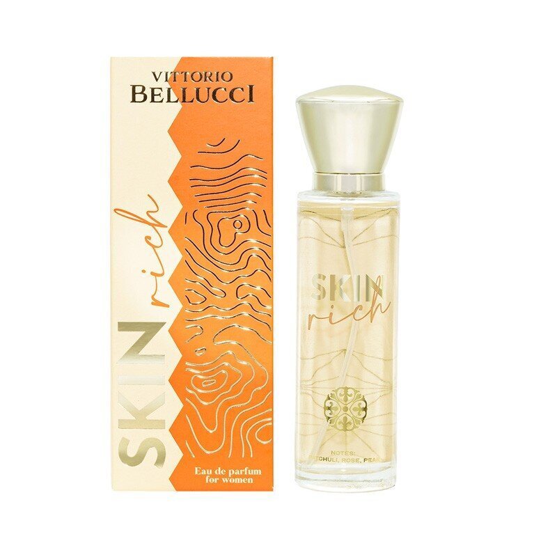 Parfum Vittorio Bellucci Skin Rich For Woman EDP naisille, 50 ml hinta ja tiedot | Naisten hajuvedet | hobbyhall.fi