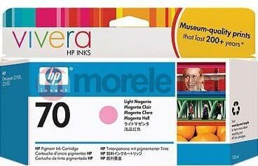 HP 70 ink light magenta 130 ml Vivera hinta ja tiedot | Mustekasetit | hobbyhall.fi
