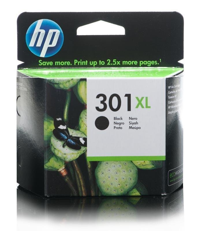 HP 301XL ink black blister hinta ja tiedot | Mustekasetit | hobbyhall.fi