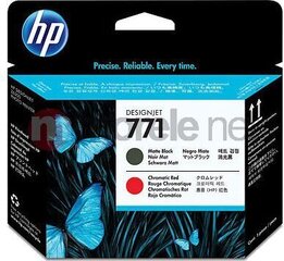 HP 771 printhead matte black + red hinta ja tiedot | Mustekasetit | hobbyhall.fi