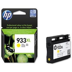 Mustepatruuna HP 933 XL (CN056AE), keltainen hinta ja tiedot | Mustekasetit | hobbyhall.fi