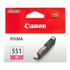 Canon CLI-551 M Ink Cartridge, Magenta hinta ja tiedot | Mustekasetit | hobbyhall.fi