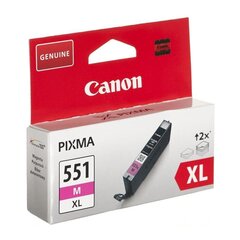 Canon CLI-551XL M Ink Cartridge, Magenta hinta ja tiedot | Mustekasetit | hobbyhall.fi