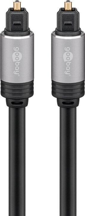 Goobay 77137 Toslink digital audio connection cable hinta ja tiedot | Kaapelit ja adapterit | hobbyhall.fi