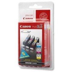 Tusz CANON Multipack CLI-521 hinta ja tiedot | Mustekasetit | hobbyhall.fi
