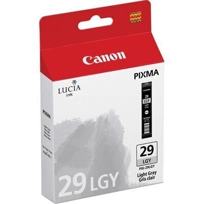 CANON PGI-29LGY Ink Light-Grey for Pro-1 hinta ja tiedot | Mustekasetit | hobbyhall.fi