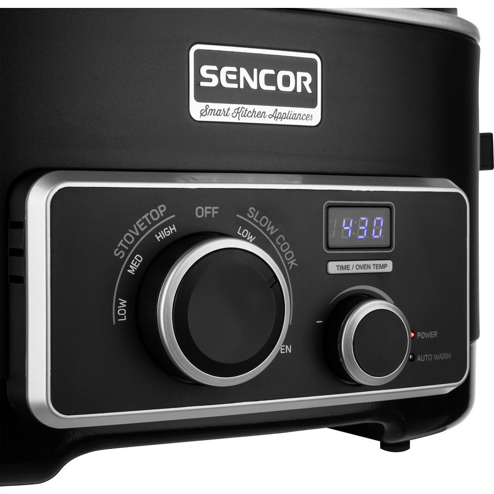 Sencor SPR 6100BK hinta ja tiedot | Höyry- ja monitoimikattilat | hobbyhall.fi