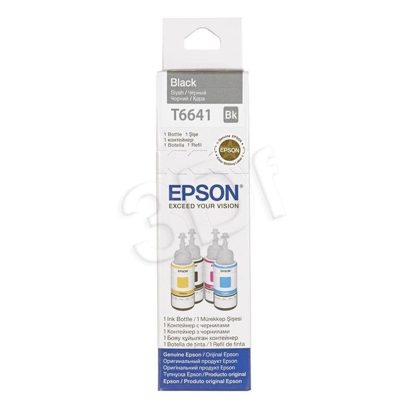 Epson T6641 Ink bottle 70ml Ink Cartridg hinta ja tiedot | Mustekasetit | hobbyhall.fi