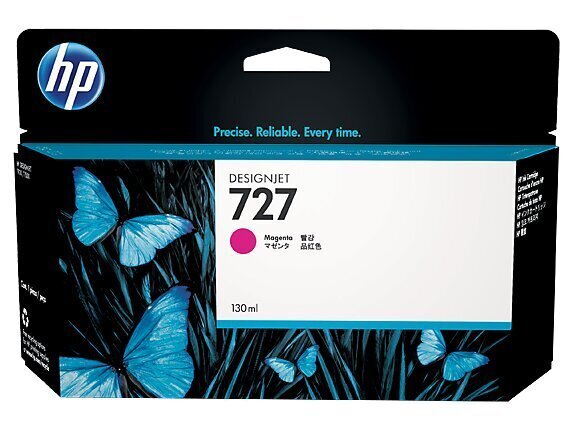 HP 727 Ink Magenta 130ml T920 T1500 hinta ja tiedot | Mustekasetit | hobbyhall.fi