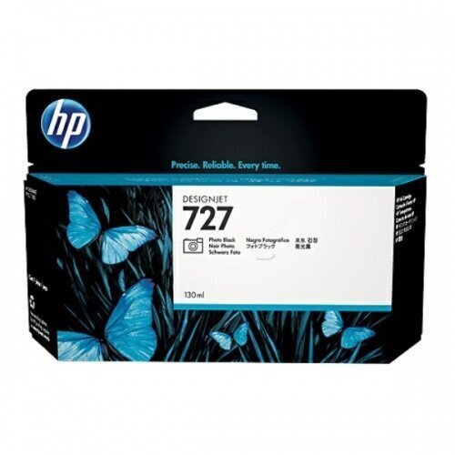 HP 727 Ink Photo Black 130ml T920 T1500 hinta ja tiedot | Mustekasetit | hobbyhall.fi