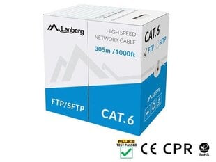 Lanberg LCF6-11CU-0305-S. hinta ja tiedot | Kaapelit ja adapterit | hobbyhall.fi