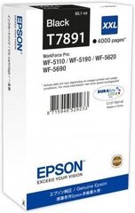Epson T7891 XXL Ink Cartridge, Black hinta ja tiedot | Mustekasetit | hobbyhall.fi