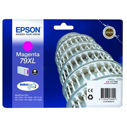 Epson 79XL C13T79034010 mustesuihkukasetti hinta ja tiedot | Mustekasetit | hobbyhall.fi