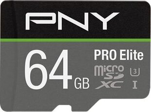 PNY P-SDU64GV31100PRO-GE 64GB hinta ja tiedot | PNY Technologies Europe Puhelimet, älylaitteet ja kamerat | hobbyhall.fi