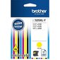 Brother - muste LC525XLY YELL 1300 DCP-J100 DCP-J105 hinta ja tiedot | Mustekasetit | hobbyhall.fi