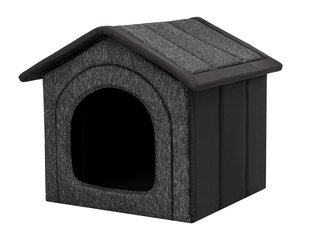 Hobbydog :Black Ecolen+Black Oxford R6 - lemmikin pesä, 72 cm x 76 cm hinta ja tiedot | Pedit ja pesät | hobbyhall.fi