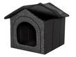 Hobbydog :Black Ecolen+Black Oxford R6 - lemmikin pesä, 72 cm x 76 cm hinta ja tiedot | Pedit ja pesät | hobbyhall.fi