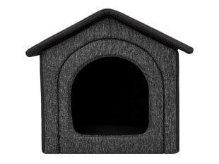 Hobbydog :Black Ecolen+Black Oxford R6 - lemmikin pesä, 72 cm x 76 cm hinta ja tiedot | Pedit ja pesät | hobbyhall.fi