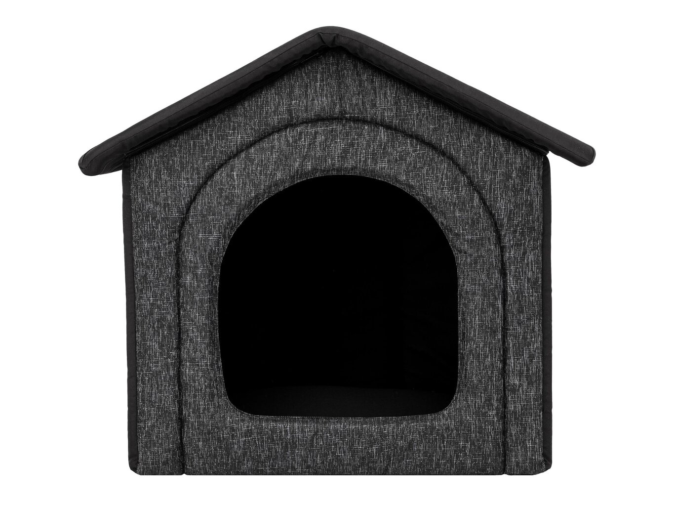 Hobbydog :Black Ecolen+Black Oxford R6 - lemmikin pesä, 72 cm x 76 cm hinta ja tiedot | Pedit ja pesät | hobbyhall.fi