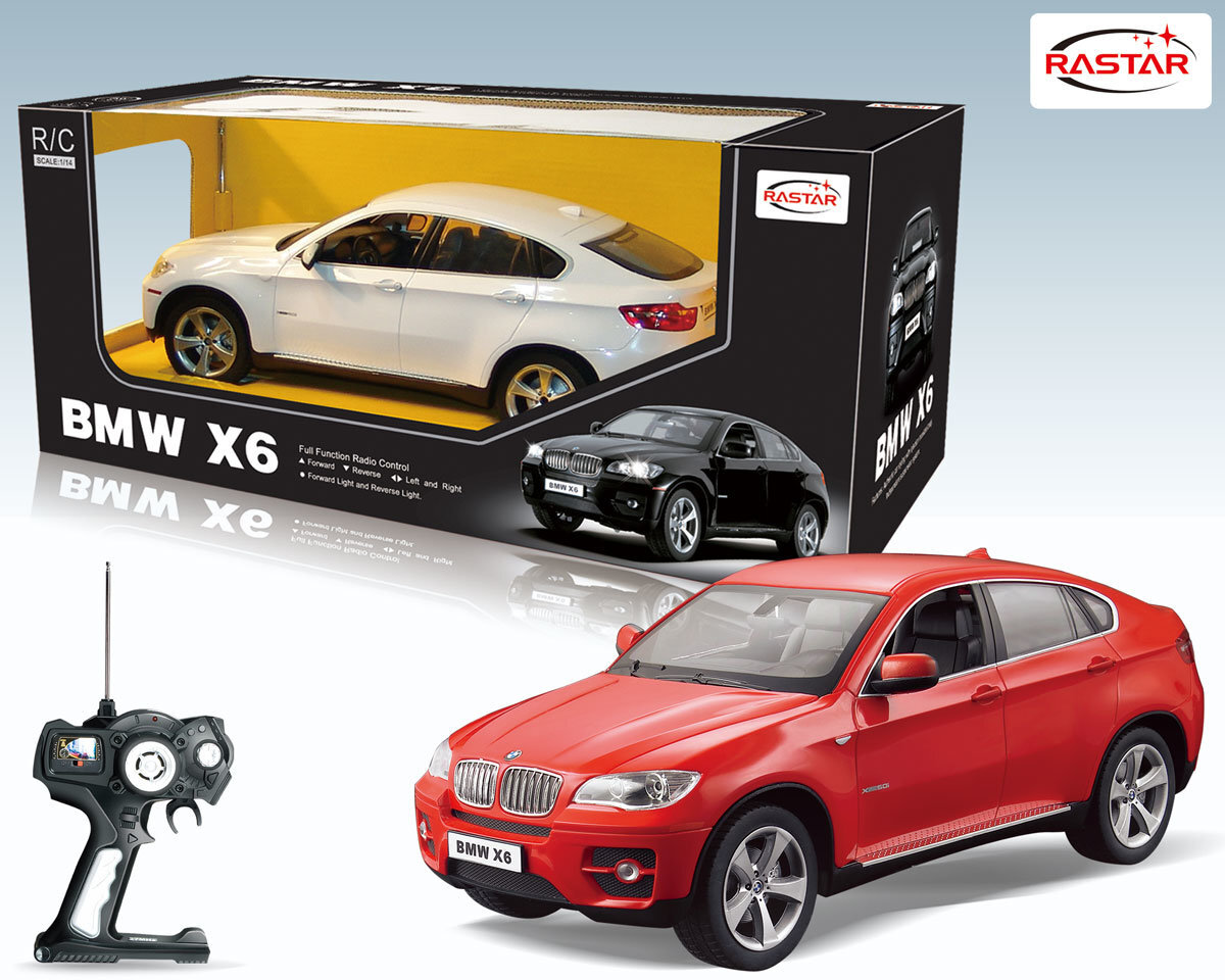 Rastar 1:14 BMW X6, 31400 hinta ja tiedot | Poikien lelut | hobbyhall.fi