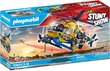 70833 PLAYMOBIL® Air Stunt Show Helikopteri ja kuvausryhmä hinta ja tiedot | LEGOT ja rakennuslelut | hobbyhall.fi