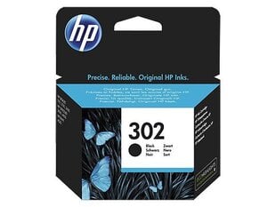 HP 302 ink cartridge black hinta ja tiedot | Mustekasetit | hobbyhall.fi