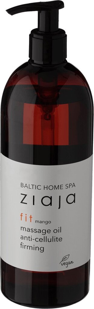 Selluliittia ehkäisevä hierontaöljy Ziaja Baltic Home SPA FIT, 490 ml. hinta ja tiedot | Selluliittia ehkäisevät tuotteet | hobbyhall.fi