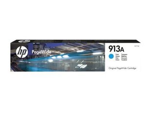 HP 913A cyan original cartridge hinta ja tiedot | Mustekasetit | hobbyhall.fi