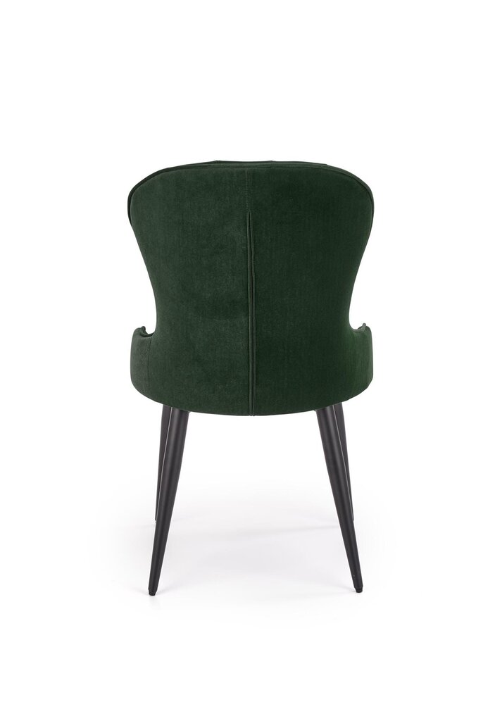 2 tuolisetti Halmar K366, tummanvihreä hinta ja tiedot | Ruokapöydän tuolit | hobbyhall.fi