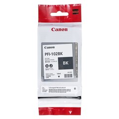 CANON PFI-102BK Black 130ml hinta ja tiedot | Mustekasetit | hobbyhall.fi