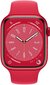 Apple Watch Series 8 GPS 45mm (PRODUCT)RED alumiinikuori ,(PRODUCT)RED urheiluranneke - MNP43 hinta ja tiedot | Älykellot | hobbyhall.fi