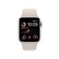 Apple Watch SE GPS + Cellular 44mm Starlight Aluminium Case with Starlight Sport Band - Regular 2nd Gen - MNPT3EL/A hinta ja tiedot | Älykellot | hobbyhall.fi