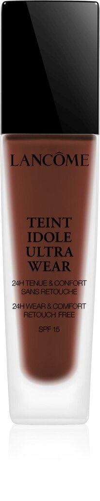 Lancome Teint Idole Ultra Wear Makeup SPF15 - Pitkäkestoinen meikkivoide, 30 ml, 16 Café #5A352C hinta ja tiedot | Meikkivoiteet ja puuterit | hobbyhall.fi