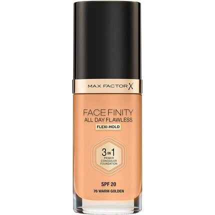 Max Factor Facefinity 3 in 1 meikkivoide 30 ml, 76 Warm Golden hinta ja tiedot | Meikkivoiteet ja puuterit | hobbyhall.fi