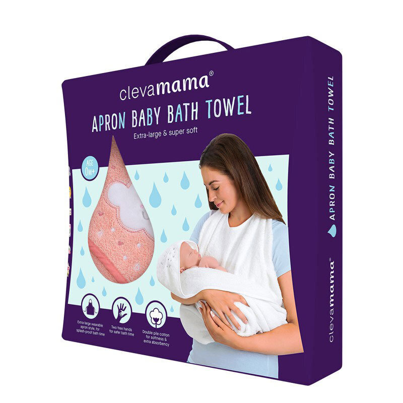 Cleva Mama - pyyhe / koralli 2922. hinta ja tiedot | Kylpyvälineet | hobbyhall.fi