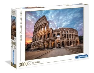 Clementon - korkealaatuinen palapeli. Aihe : Colosseumin auringonnousu. Palapelissä on yhteensä 3000 osaa. 33548. hinta ja tiedot | Palapelit | hobbyhall.fi