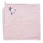 CebaBaby - hupullinen pyyhe, 100 cm x 100 cm, yksisarvinen / vaaleanpunainen hinta ja tiedot | Kylpyvälineet | hobbyhall.fi