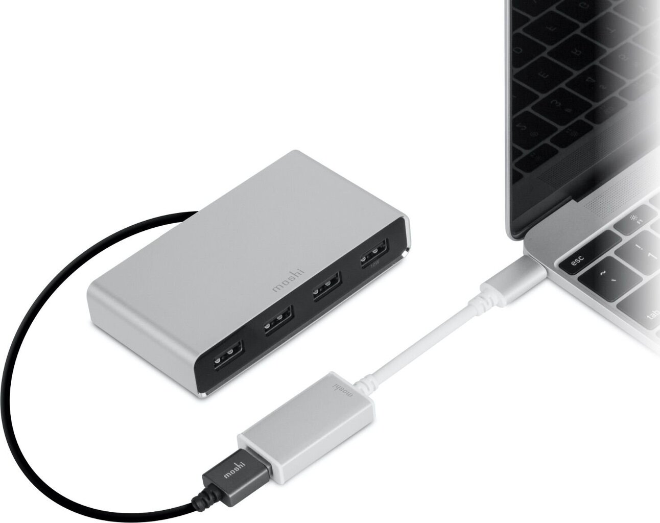 Moshi MI-USBC hinta ja tiedot | Adapterit | hobbyhall.fi
