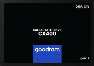 GoodRam SSDPR-CX400-256-G2 hinta ja tiedot | Kovalevyt | hobbyhall.fi