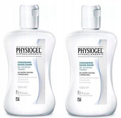 Physiogel - Kosteuttava kasvogeeli kuivalle ja herkälle iholle, 2x150 ml hinta ja tiedot | Kasvojen puhdistusaineet | hobbyhall.fi