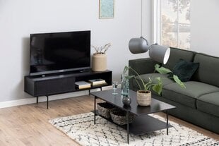 Angus-sohvapöytä, musta hinta ja tiedot | Sohvapöydät | hobbyhall.fi