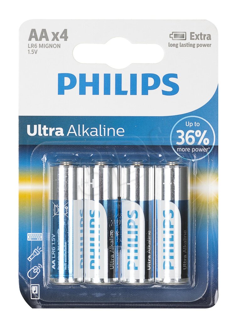 Philips LR6E4B/10 hinta ja tiedot | Paristot | hobbyhall.fi