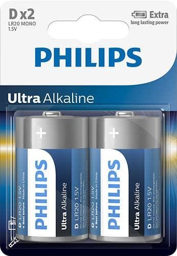 Philips LR20E2B/10 hinta ja tiedot | Paristot | hobbyhall.fi